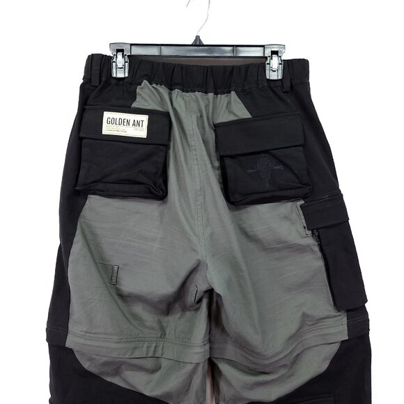 Golden Ant Convertible Cargo Size Large Anime One Piece Portgas D Ace Cosplay - Picture 9 of 16